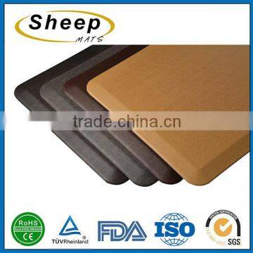 Hot selling eco PU office anti fatigue ground mat