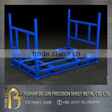 China supplier manufacture foldablle storage steel stacking rack