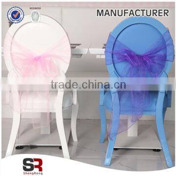 2016 Hot Sell Colorfull Wedding Organza Chair Sashes photo-3