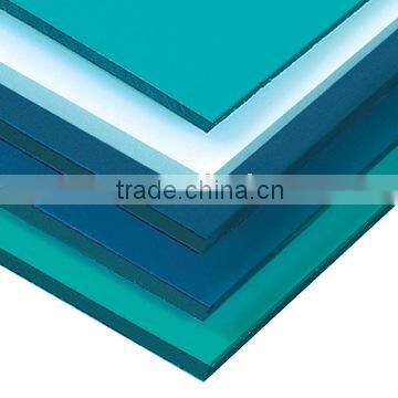 blue polycarbonate solid sheet for factory lighting