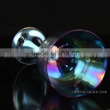 Light Titanium Quartz Crystal Singing Grail Bowl With Handle or Stand and Seven Color photo-4
