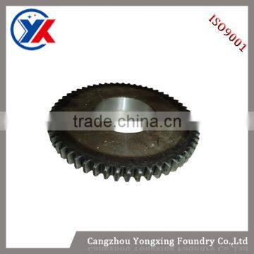 high precision large cast iron spur gear