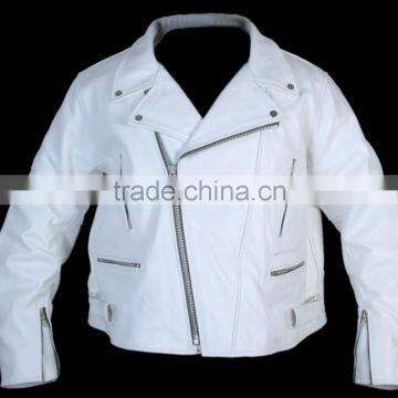 Men Motorbike Leather Jacket/Motorcycle Biker Jacket For Men/Racing Wear