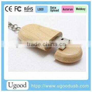 Engraving Logo Printing Bamboo Flash Memory,USB 3.0 Driver With Customized Shape, Wood Thumb Drives With Real Capacity photo-4