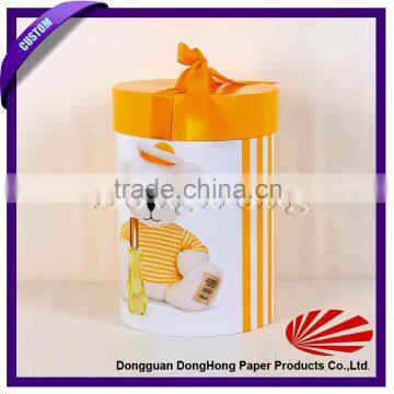 Packaging printed box oval shape