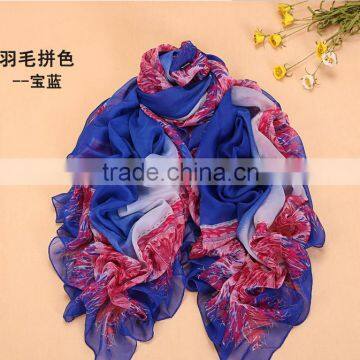 silk shawl online 100% real silk thin lurex scarves on sale