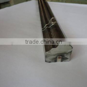 Emperador dark marble pencil molding