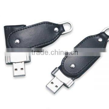 Swivel leather usb flash 4gb, 8gb leather usb flash drives bulk cheap, high quality leather usb 2.0 flash memory