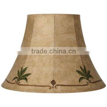 wholesale antique design parchment waisted round lamp shade for table lamps high quality