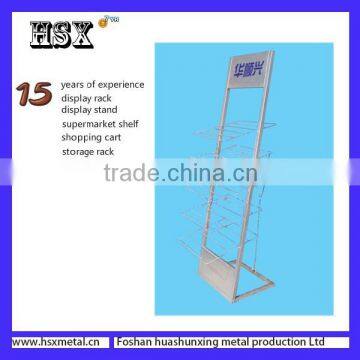 floor standing ceramics tiles metal display rack