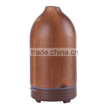 China Wholesale High Quality Wood Night Light Ultrasonic LED Aroma Diffuser,wood Essential Oil Diffuser With RoHS,CE photo-2