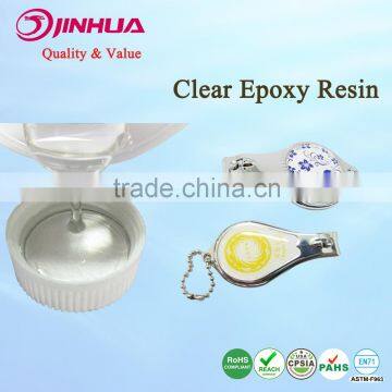 Offer Cheap Transparent Two Parts Soft Epoxy Resin AB Glue for Nail Cutters Decotation