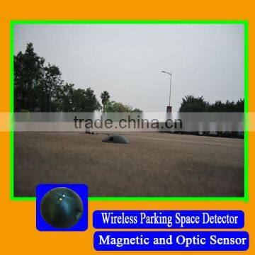 Wireless Magnetic and Optic Parking Sensor with Zigbee Network