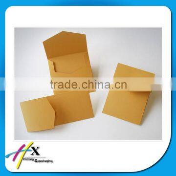 Special shaped design Kraft paper envelopes small size custom envelope