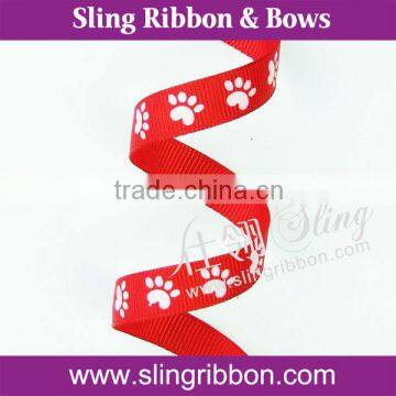 2015 Hot Sale Custom Printed Grosgrain Ribbon For Decoration