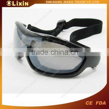 Silver Sports Goggles, Fashionable Design, Suitable for Unisex
