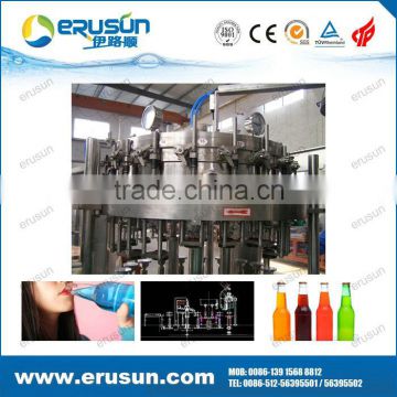 Factory price glass bottle juice filling machine