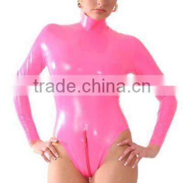 Latex catsuit