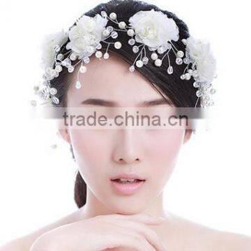 Beautiful tissue flower bridal hair clip, ladies hair combs, hair accesoories