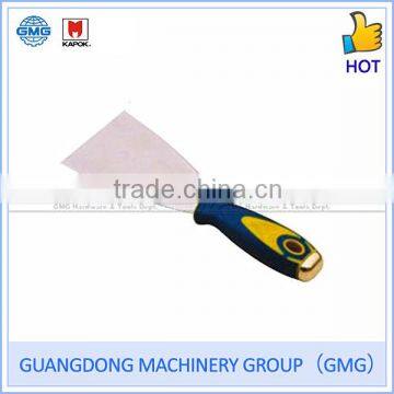 Scraper Stainless Steel Rubber Plastic Handle with Hole