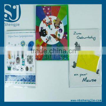Trade Assurance Holiday Colorful Paper Printing Greeting Card photo-6