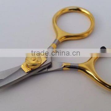 Razor Scissors 4" Curved Blades Fly Tying Curved Scissors Fly Fishing Scissors photo-3