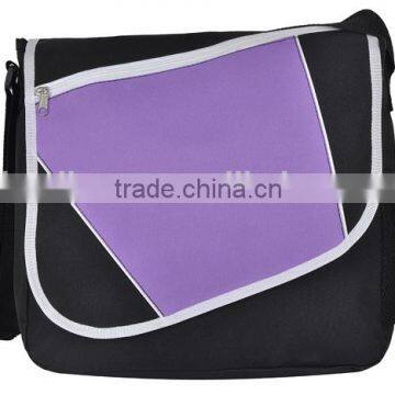 Sunsome branded polyester shoulder laptop messenger bag