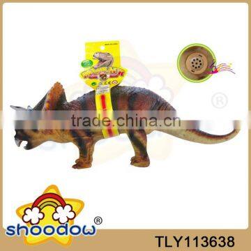 prehistoric jurassic park plastic dinosaur toy model with sound
