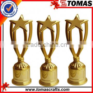 High quality custom metal star trophy