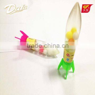 Dafa colorful candy toy,toys candies,,rocket candy toy