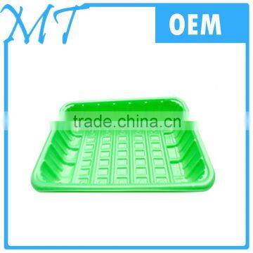 plastic disposable black container tray with Lid