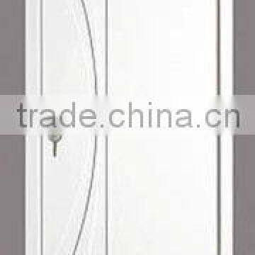 fashion entry door wood,elegant white flush door