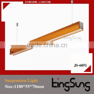 Colorful Lighting One Tube Office Lighting Orange T5 LED Fixtures