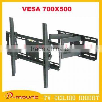 for 65 inch big VESA 700X500 full motion lcd tv wall mount