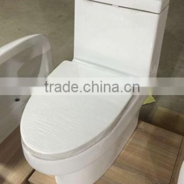 Ceramic new design popular toilet with one pieceDA241