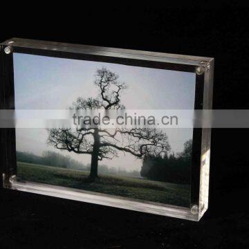 2015 New Style Fashion Square Acrylic Photo Frame / Plexiglass Sheet