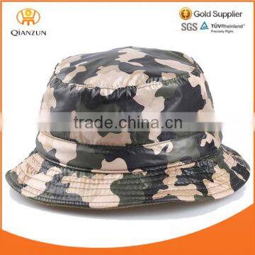 funny outdoor camo bucket hat for sale 100% polyester waterproof custom camouflage bucket hats