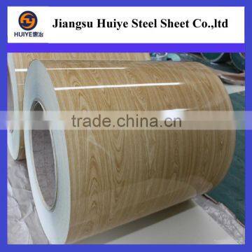 Huiye Wood Printed Pattern Steel Color Coated SPCC
