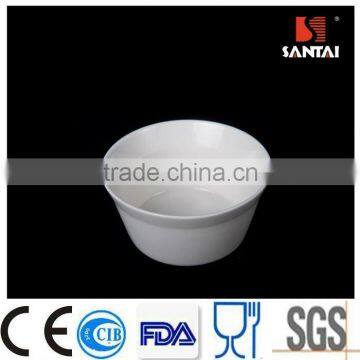 Good quality different sizes white ceramic bowl