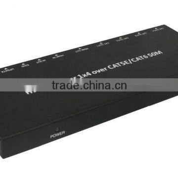 HDMI Splitter 1x4 Over CAT5E/CAT6 50m WITH POC photo-3