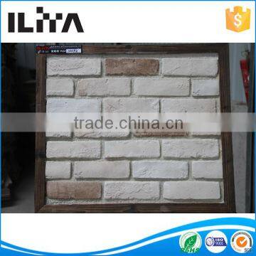 Hot white stone thin brick interior walls TV background wall design(YLD-10092)