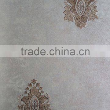 new invention Seamless wallcovering 2.8m width fabric back wallpaper zHM-6221