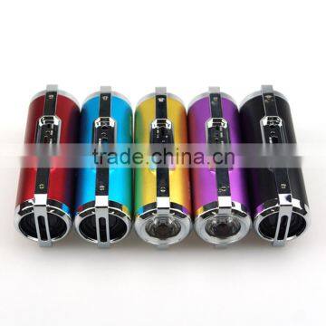 Newest Fashion Design New Battery Loud Speaker 5000 Mah Power Bank With Torch Light