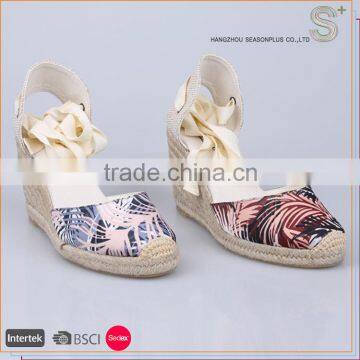 Top quality fashion women casual espadrilles