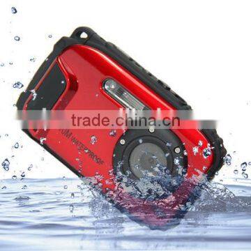 5.0 Mega Pixels CMOS Sensor waterproof 2.7 Inch TFT LCD digital camera with 8X digital zoom