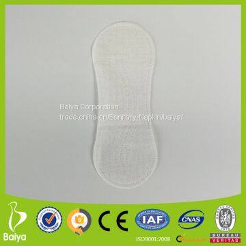 Economic Good Quality Super Soft Cotton OEM 155mm Panty Liners for Woman photo-3