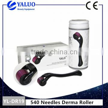 Professional Stainless steel 540 derma roller for face care with high quality