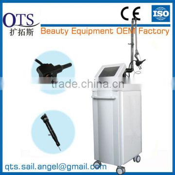 0.1-2.6mm QTS-GL10 30W Co2 Fractional Laser With Scanner Scar Removal Machine Remove Neoplasms