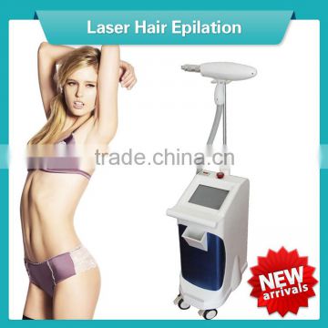 Mini home use good quality rf nd yag laser alexandrite laser hair removal machine