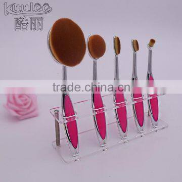 Fashion High Quality Best Sells New Arrival Acrylic 5Holes Cosmetics Makeup Brush Holder